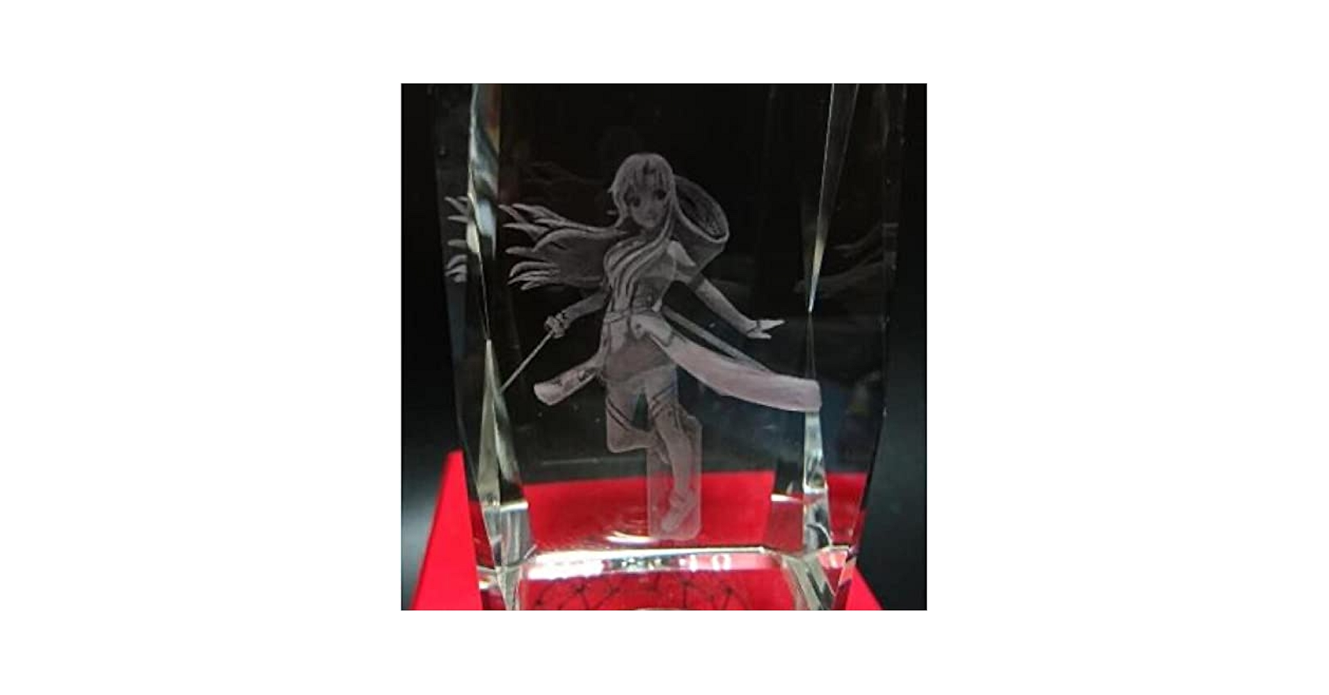 Amazon.co.jp: ソードアートオンライン アスナ 3D クリスタル Object